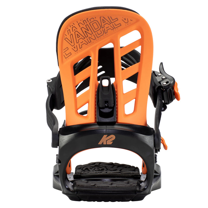 K2 Vandal Snowboard Bindings - Boys' 2022 Orange