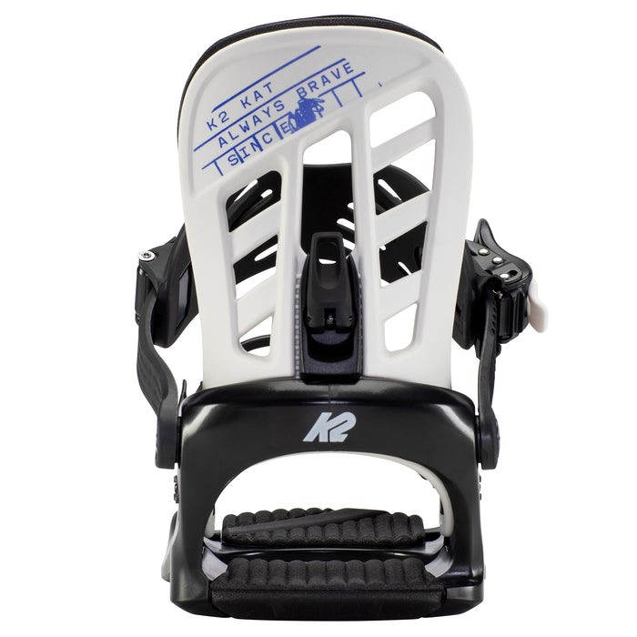 K2 Kat Snowboard Bindings - Girls' 2022 White
