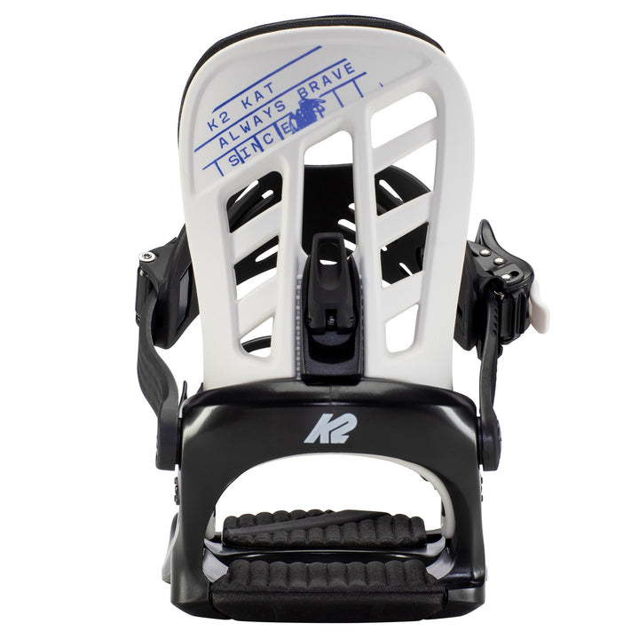 K2 Kat Snowboard Bindings - Girls' 2022 White