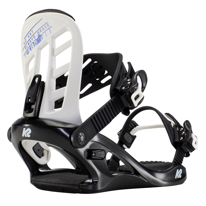 K2 Kat Snowboard Bindings - Girls' 2022 White