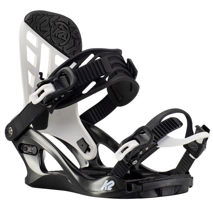K2 Kat Snowboard Bindings - Girls' 2022 White