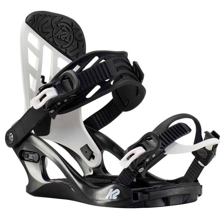 K2 Kat Snowboard Bindings - Girls' 2022 White