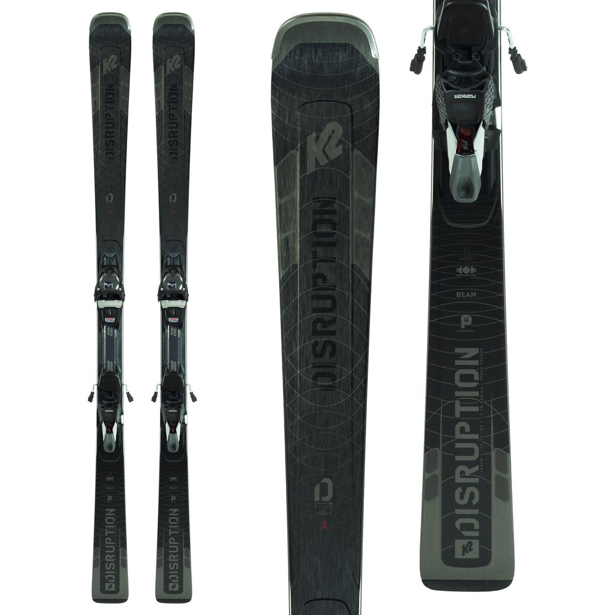 K2 Disruption MTi Alliance Skis + ERC 11 TCx Light Quikclik Bindings - Women's 2022