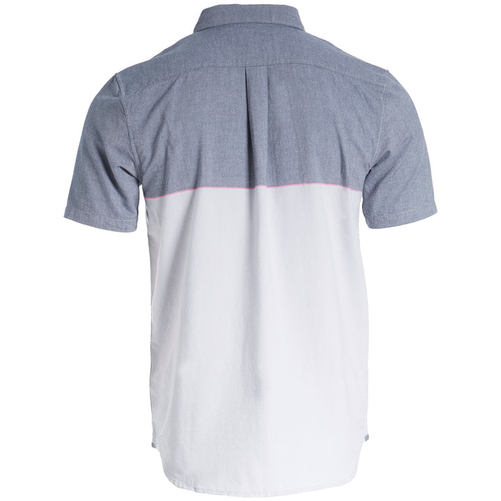 Vans Houser Short-Sleeve Shirt Dress Blues Color Block