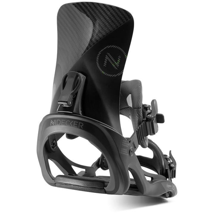 Nidecker Carbon Snowboard Bindings 2020 Black