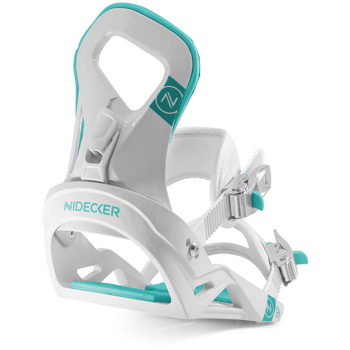 Nidecker Ela Snowboard Bindings - Women's 2020 Silver Grey