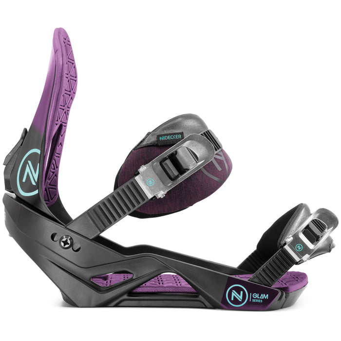 Nidecker Glam Snowboard Bindings - Women's 2020 Black
