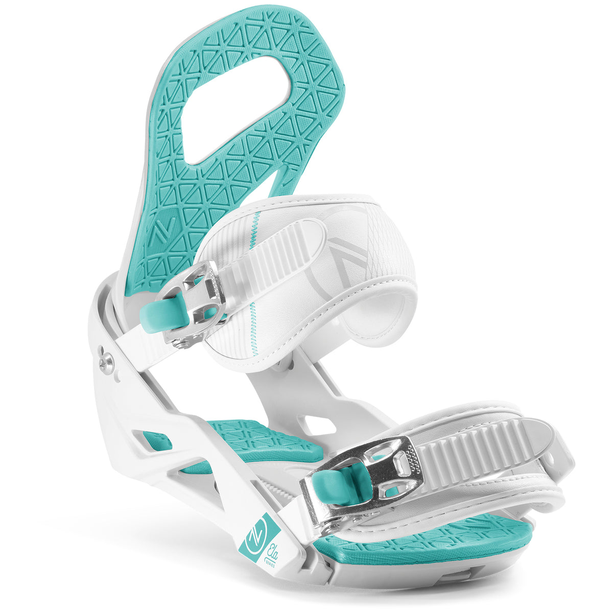 Nidecker Ela Snowboard Bindings - Women's 2020 Silver Grey