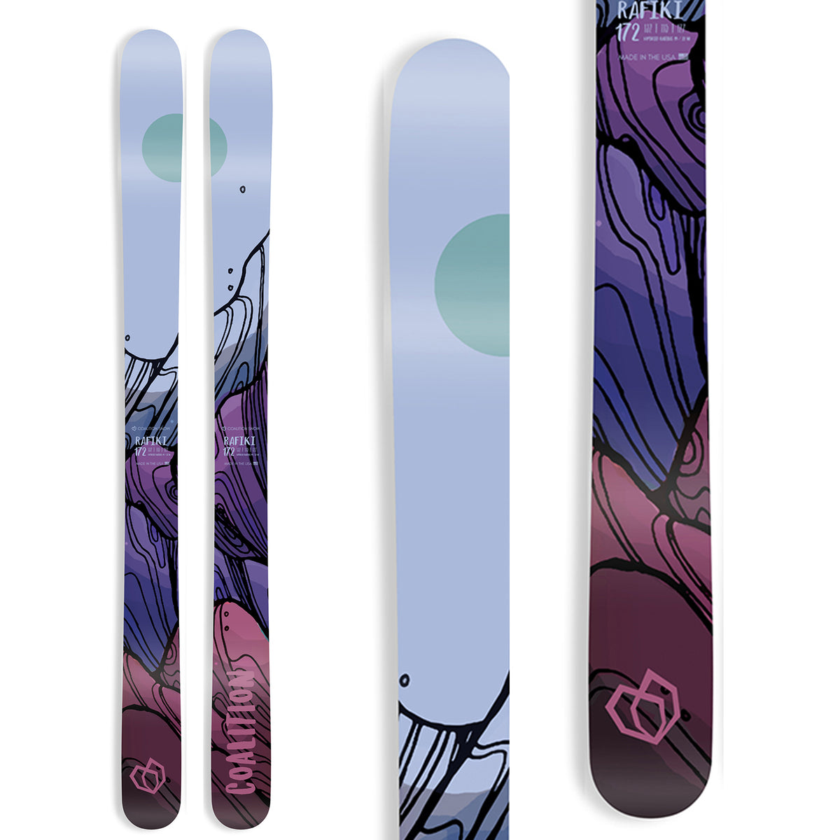 Coalition Snow Rafiki Skis - Women's 2021