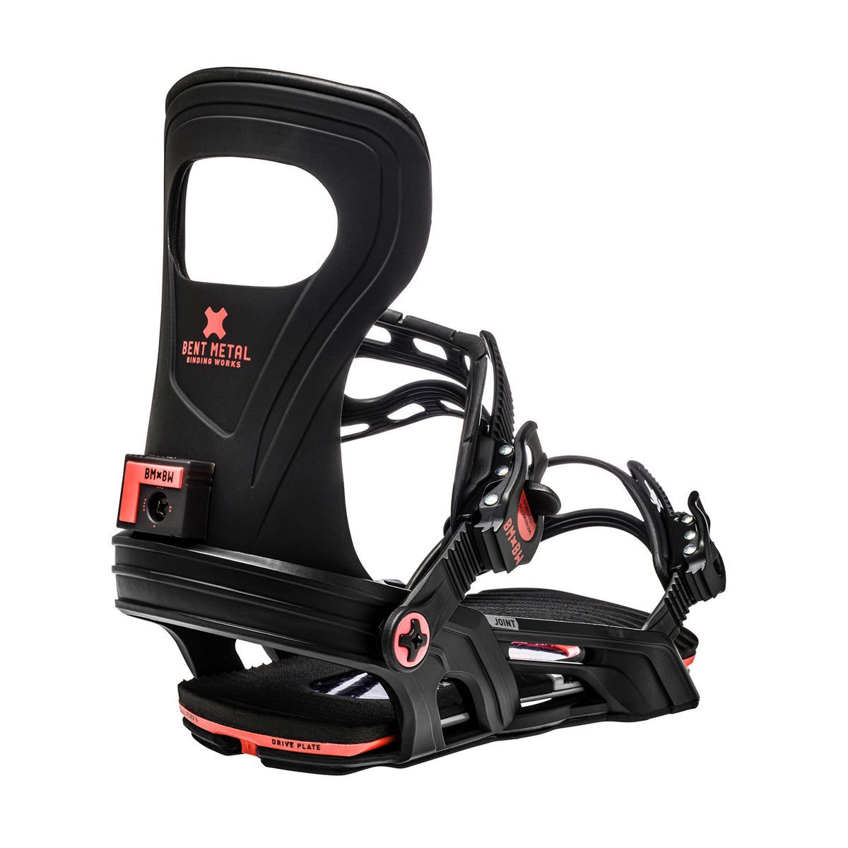 Bent Metal Joint Snowboard Bindings 2021 Charcoal