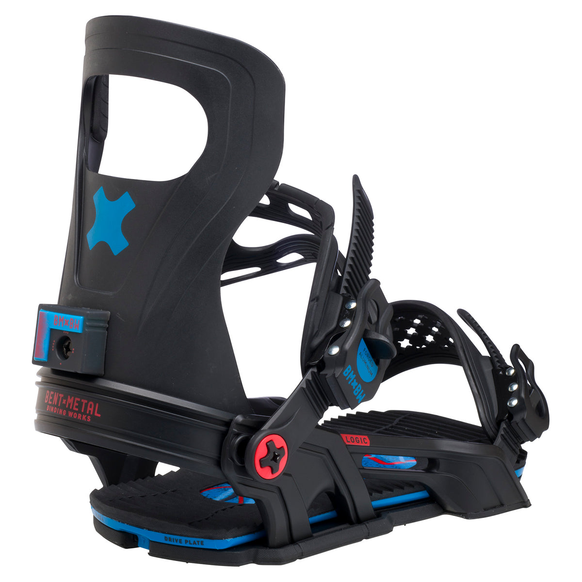 Bent Metal Logic Snowboard Bindings 2021 Black