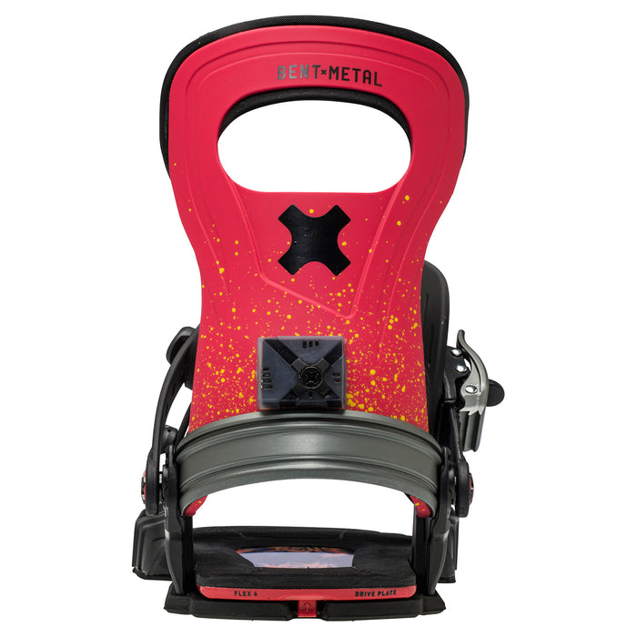 Bent Metal Transfer Snowboard Bindings 2021 Red