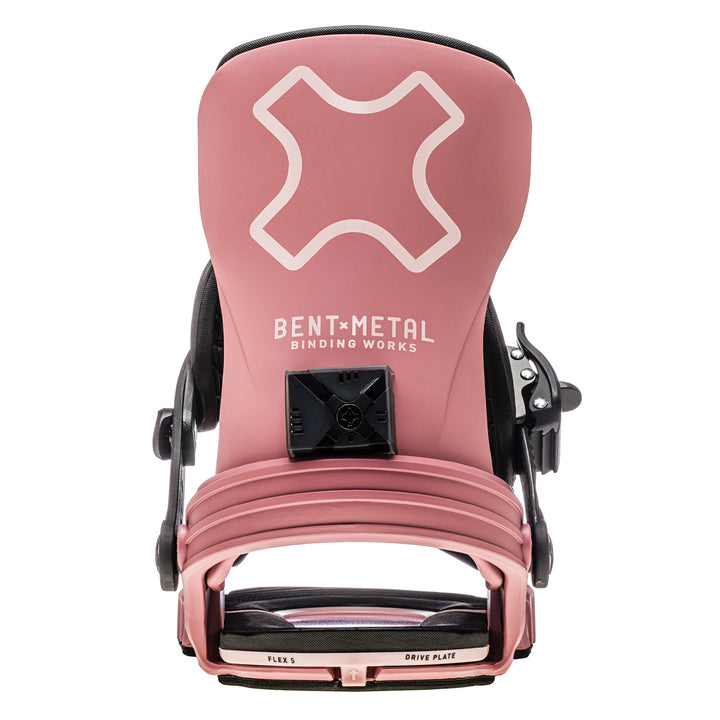 Bent Metal Stylist Snowboard Bindings - Women's 2021 Mauve