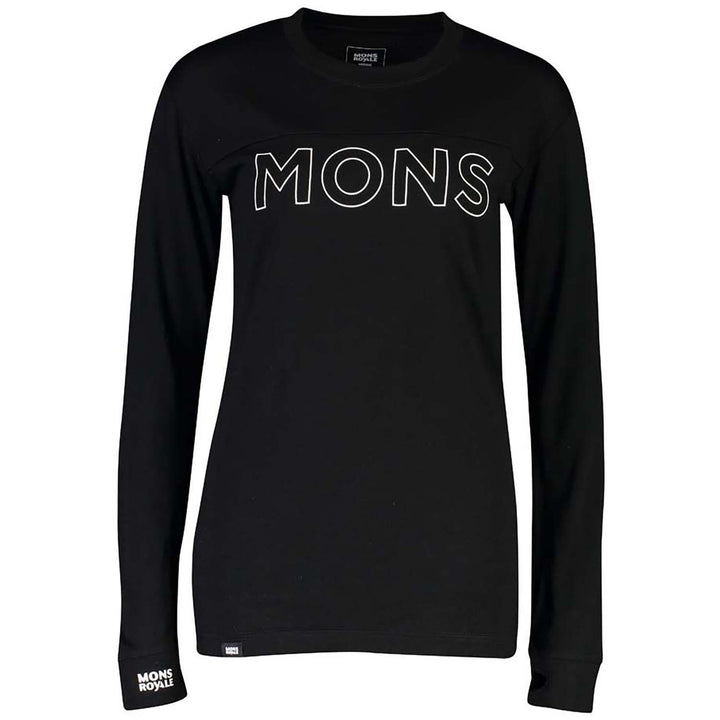MONS ROYALE Yotei BF Tech Long Sleeve Shirt - Women's Black