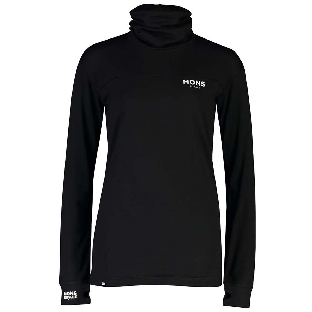 MONS ROYALE Yotei BF High Neck Top - Women's Black