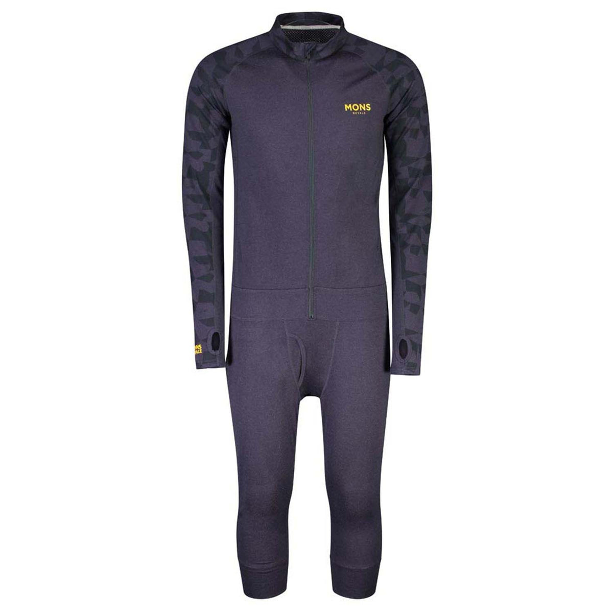 MONS ROYALE Supermons 3/4 Onepiece - Men's 9 Iron Camo