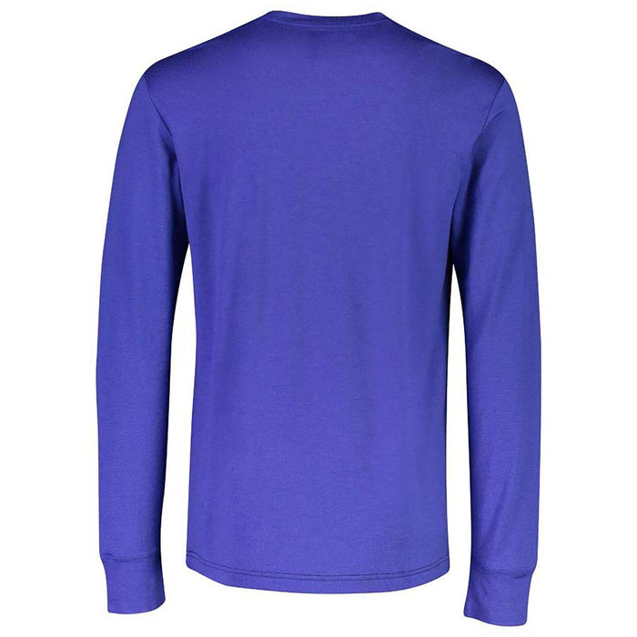 MONS ROYALE Yotei Tech Long Sleeve Top - Men's Ultra Blue/Black