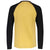 MONS ROYALE The Go To Raglan Long Sleeve Top - Men's Black/Desert