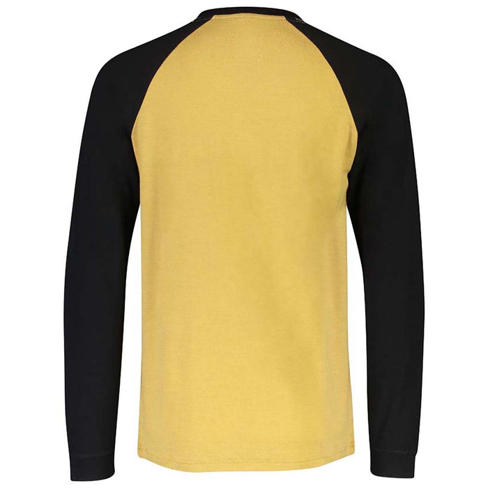 MONS ROYALE The Go To Raglan Long Sleeve Top - Men's Black/Desert