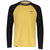 MONS ROYALE The Go To Raglan Long Sleeve Top - Men's Black/Desert