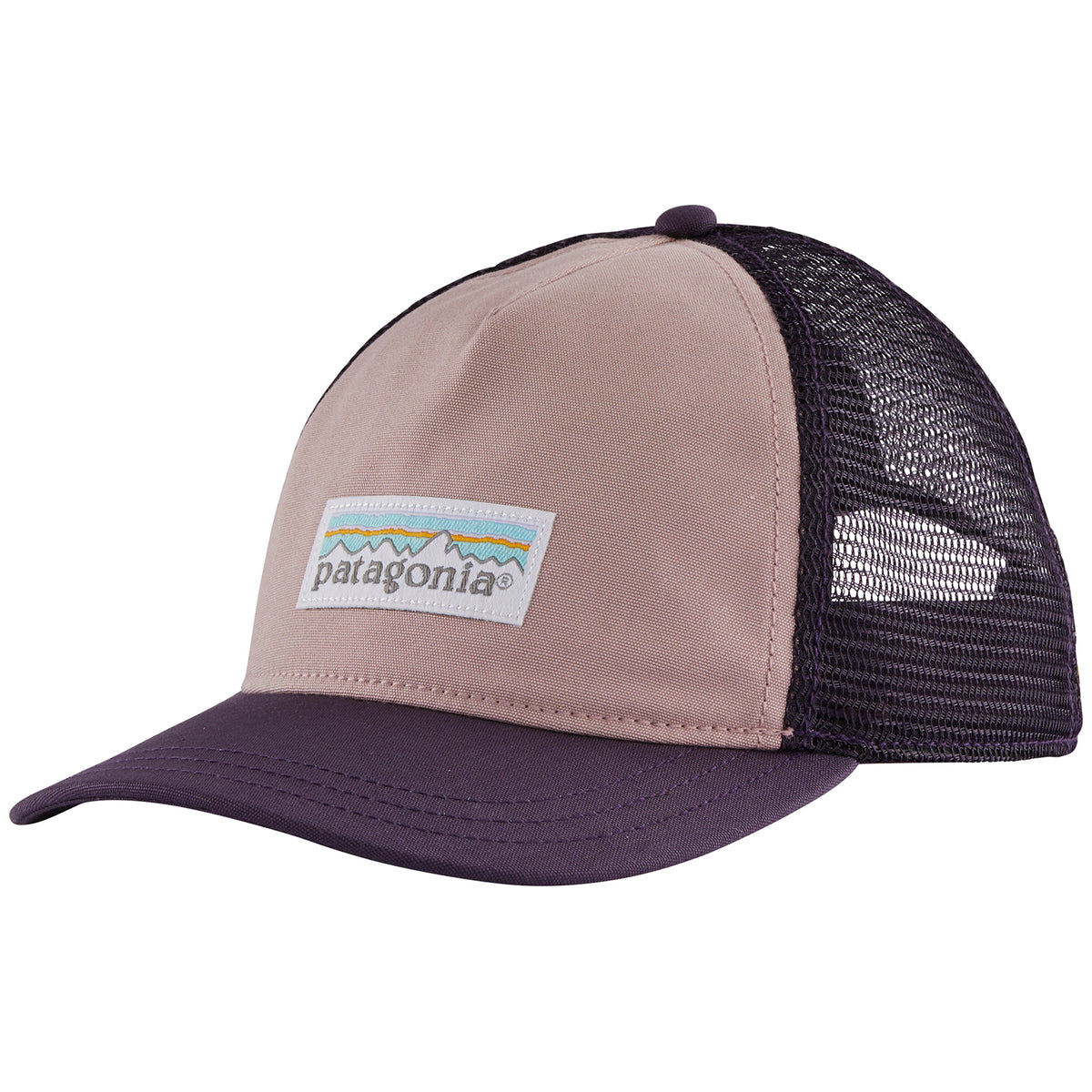 Patagonia Pastel P-6 Label Layback Trucker Hat - Women's Hazy Purple