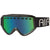 Airblaster Clipless Air Goggles Black Matte/Green Air Radium