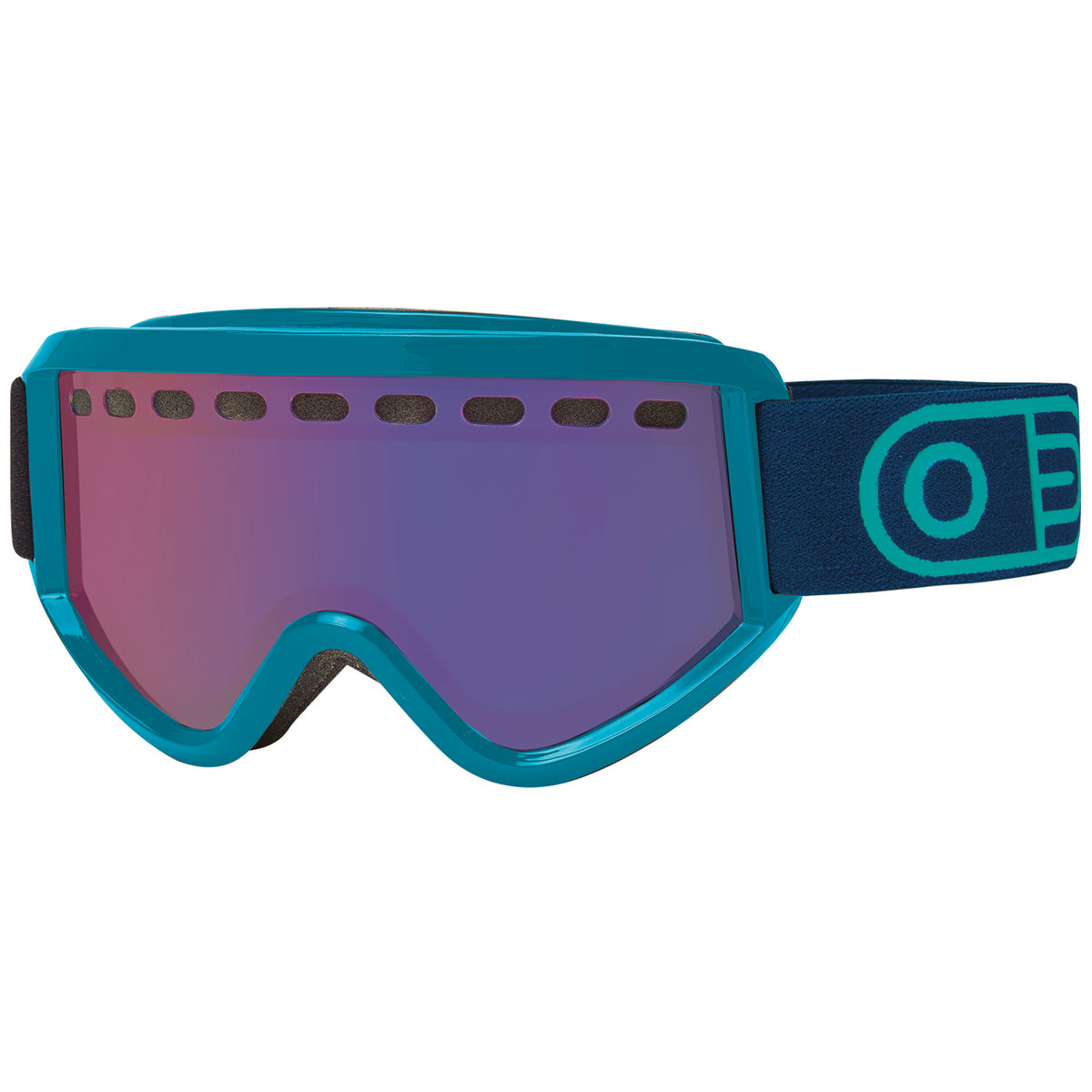 Airblaster HE Air Goggles Teal Gloss/Rose Blue Chrome