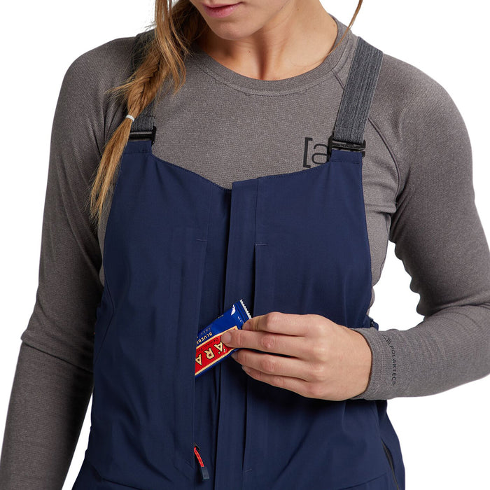 Burton AK 3L GORE-TEX Kimmy Bib Pants - Women's Dress Blue.