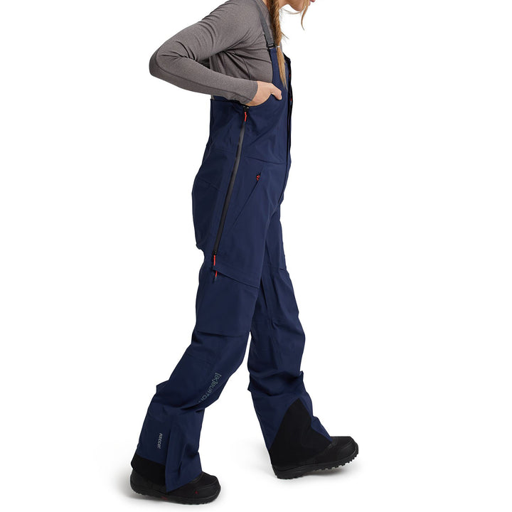 Burton AK 3L GORE-TEX Kimmy Bib Pants - Women's Dress Blue.
