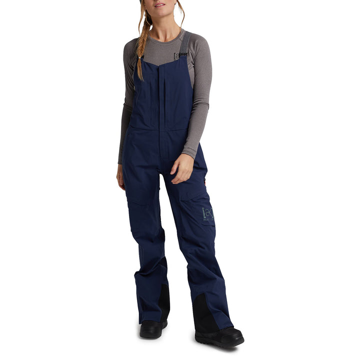 Burton AK 3L GORE-TEX Kimmy Bib Pants - Women's Dress Blue.