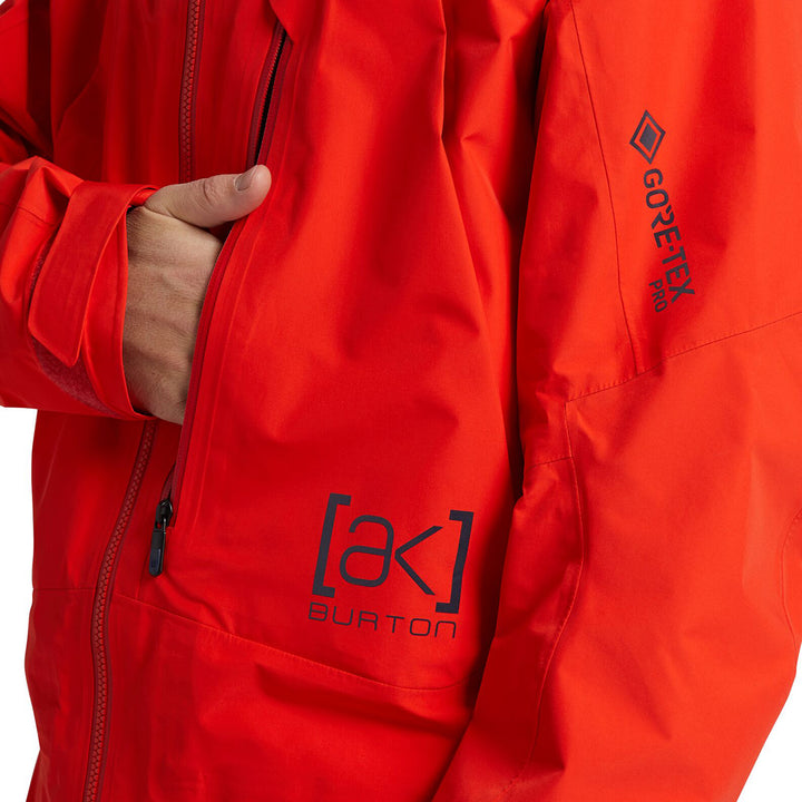 Burton AK 3L GORE-TEX Pro Tusk Jacket Flame Scarlet