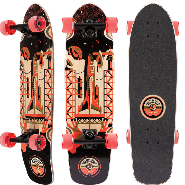 Sector 9 Launch Cruiser Skateboard Complete