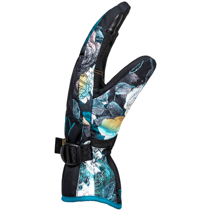 Roxy Jetty Gloves - Women's True Black Sammy