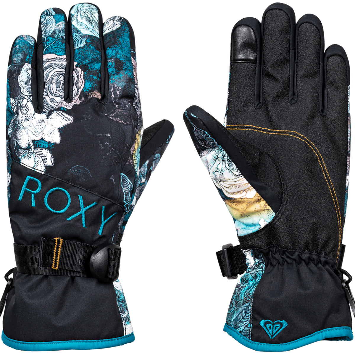 Roxy Jetty Gloves - Women's True Black Sammy