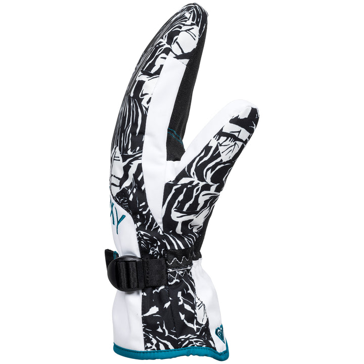Roxy Jetty Mittens - Women's True Black Tiger Camo