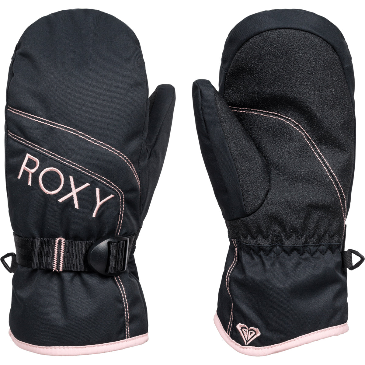 Roxy Jetty Solid Mittens - Girls' True Black