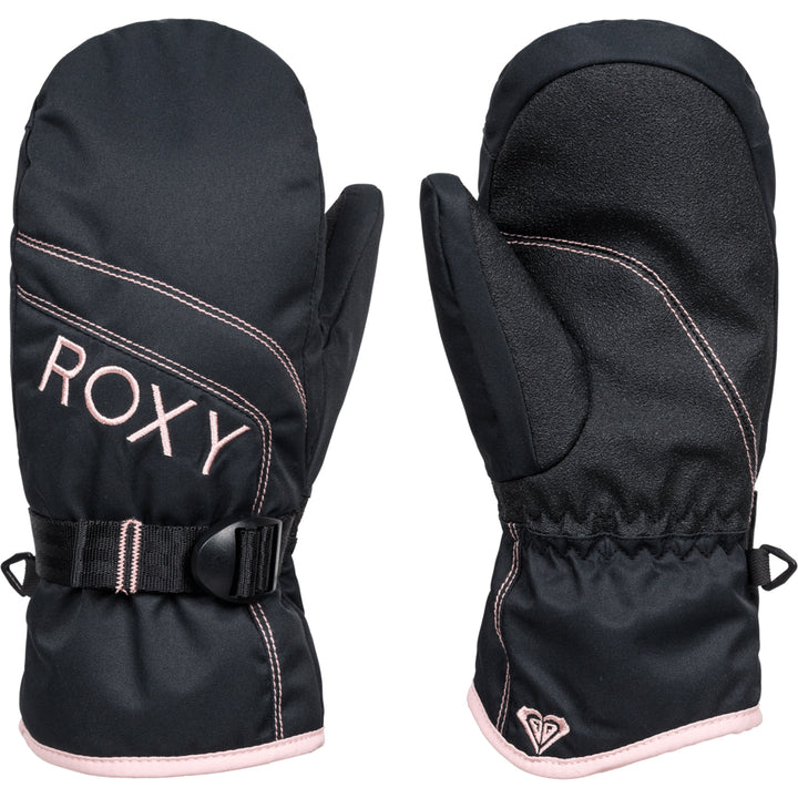 Roxy Jetty Solid Mittens - Girls' True Black