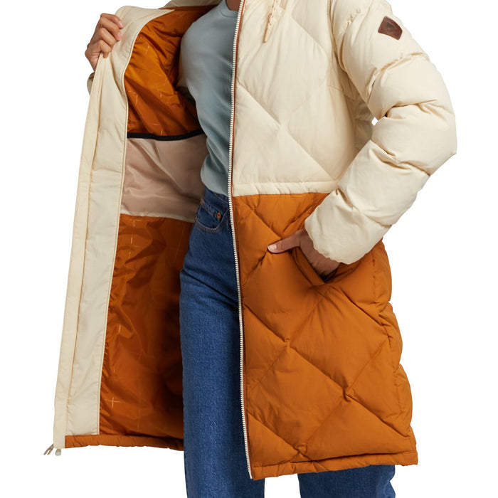 Burton Chescott Down Jacket - Women's Creme Brulee/True Penny