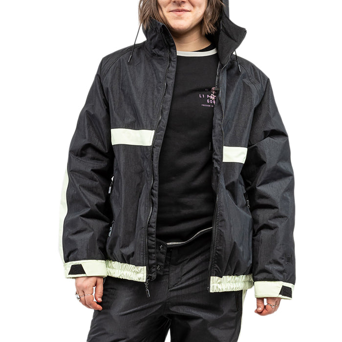 L1 Lovecat Jacket - Women's Black/Soft Lime