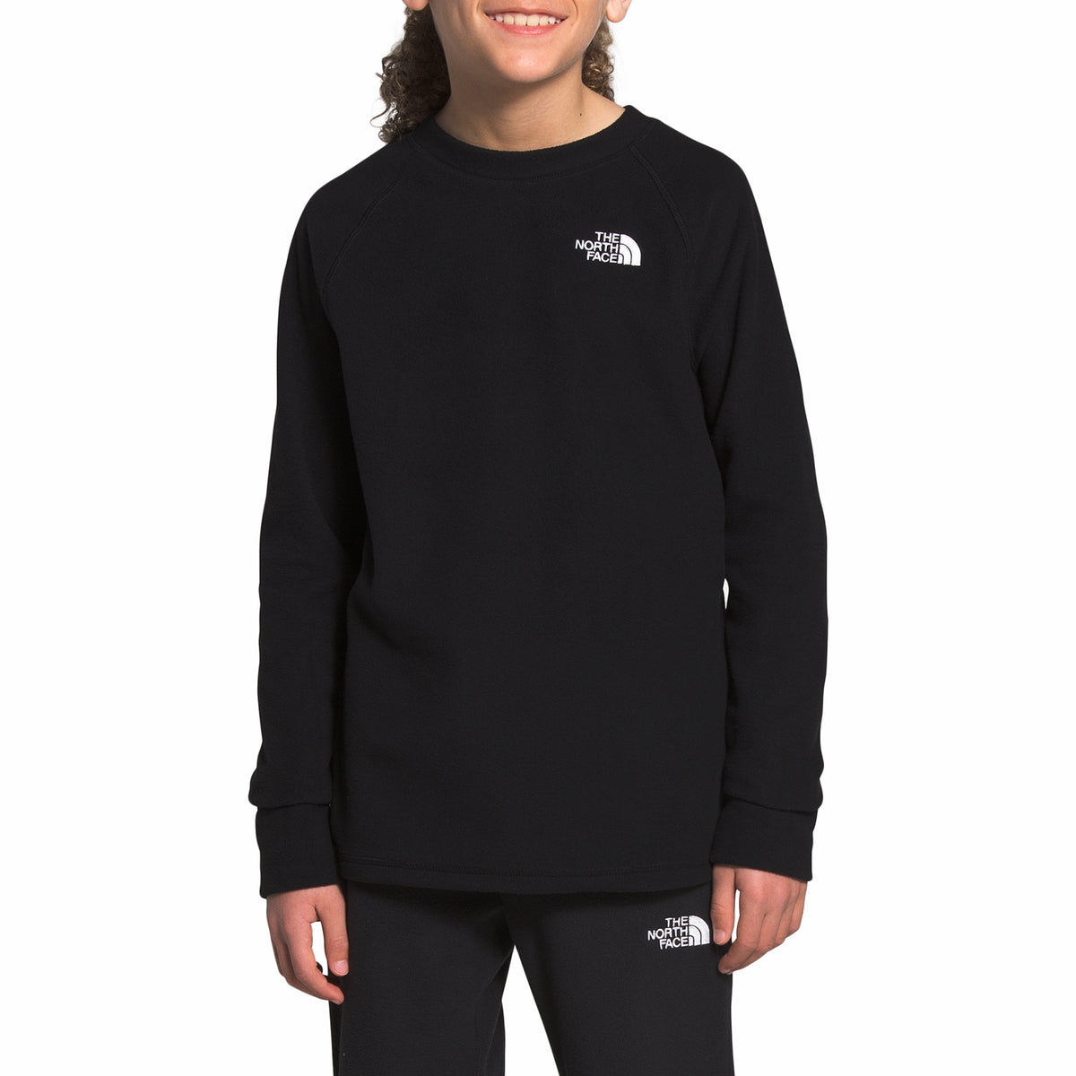 The North Face Glacier Crew - Kids' TNF Black