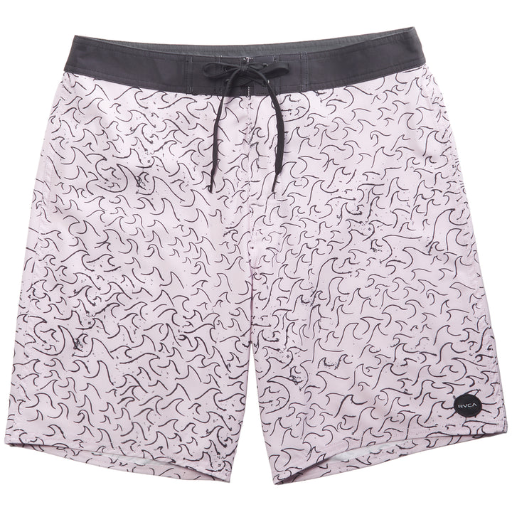 RVCA VA Trunk Print 19" Boardshorts Pale Lilac