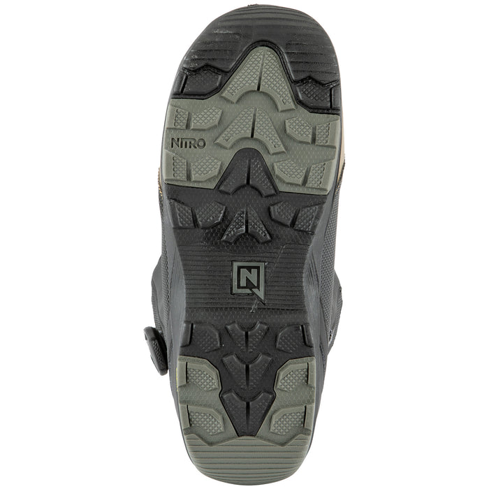 Nitro Club Boa Snowboard Boots 2021 Olive/Black