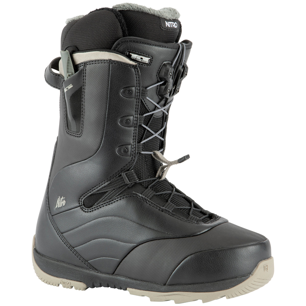 Nitro Crown TLS Snowboard Boots - Women's 2022 Black
