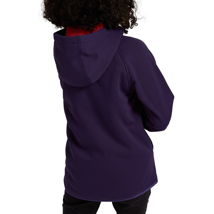 Burton Crown Weatherproof Full-Zip Sherpa Fleece - Kids' Parachute Purple