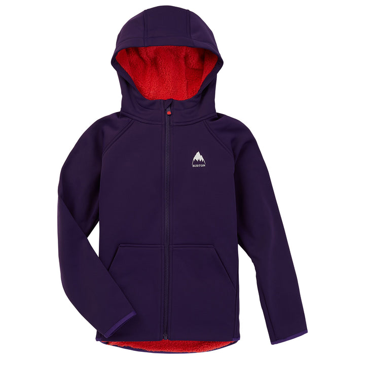 Burton Crown Weatherproof Full-Zip Sherpa Fleece - Kids' Parachute Purple