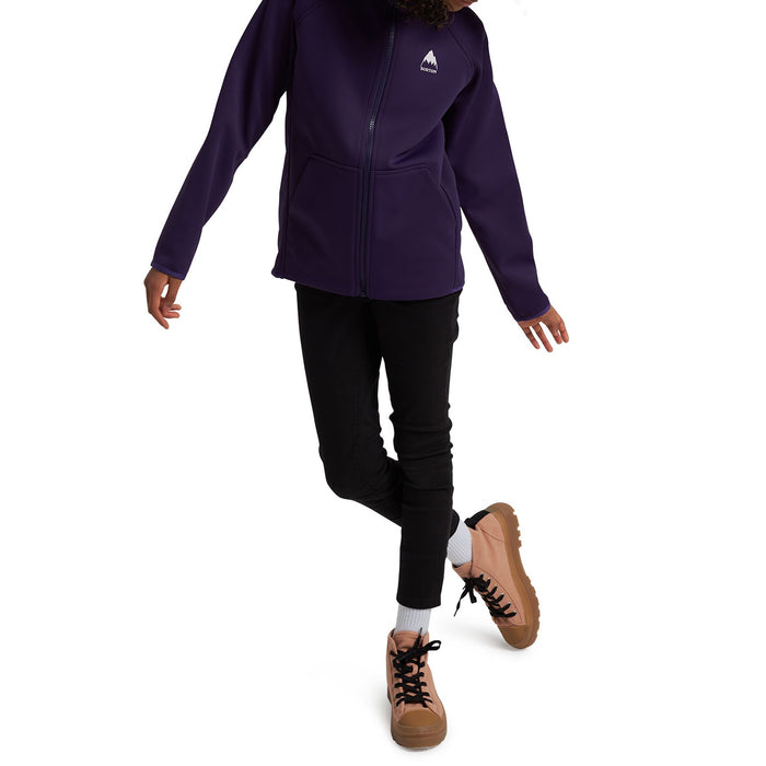 Burton Crown Weatherproof Full-Zip Sherpa Fleece - Kids' Parachute Purple