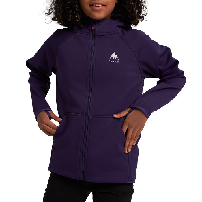 Burton Crown Weatherproof Full-Zip Sherpa Fleece - Kids' Parachute Purple