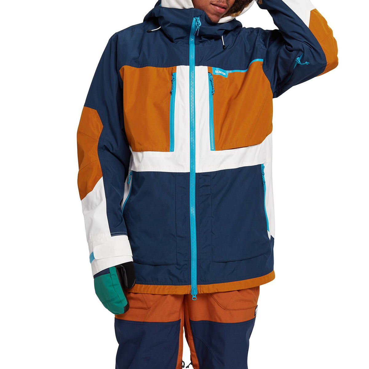 Burton Frostner Jacket Dress Blue/True Penny/Stout White