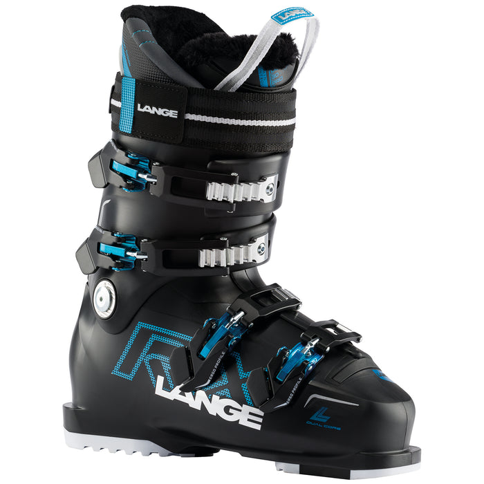 Lange RX 110 W Ski Boots - Women's 2021 Black/Electric Blue
