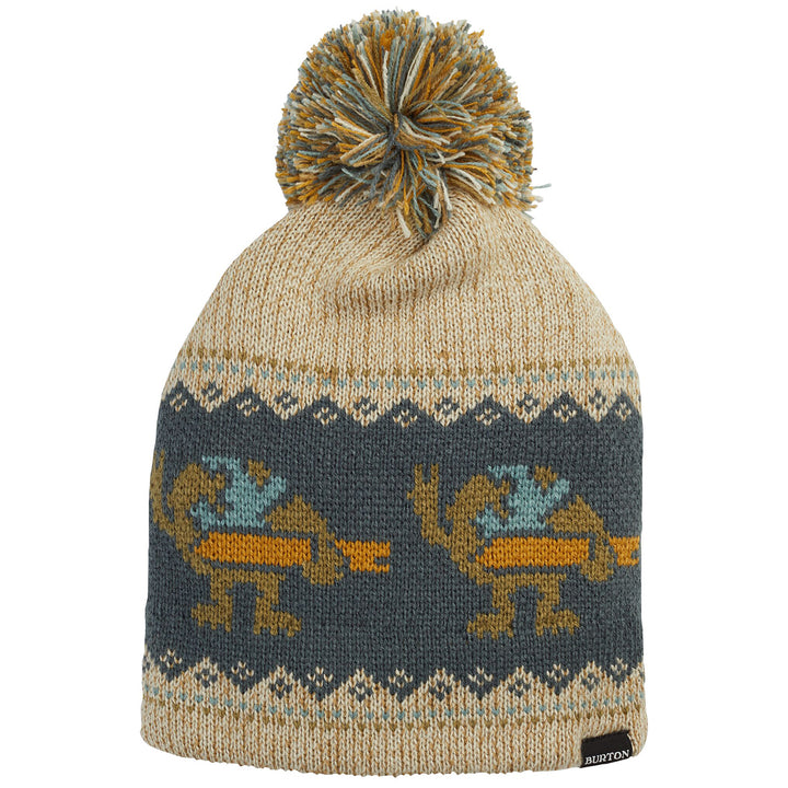 Burton Fair Isle Heritage Beanie Oatmeal Heather